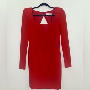 Hello Molly Red Cocktail Dress
